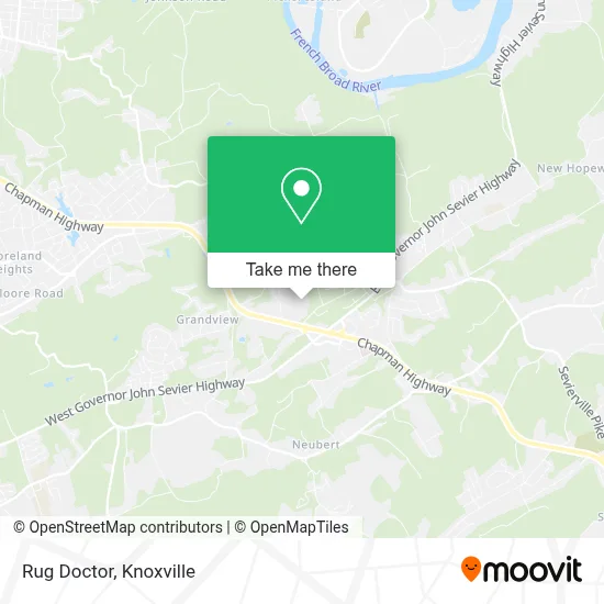 Rug Doctor map