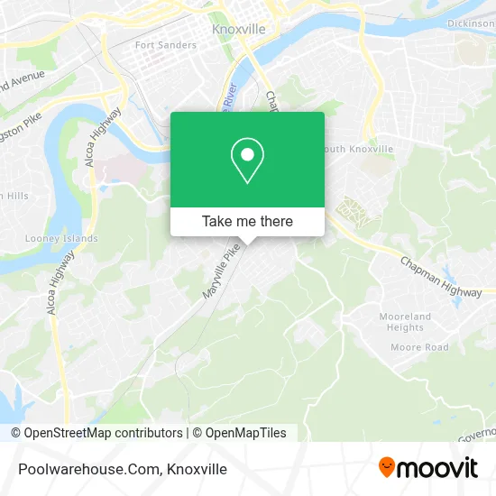 Poolwarehouse.Com map