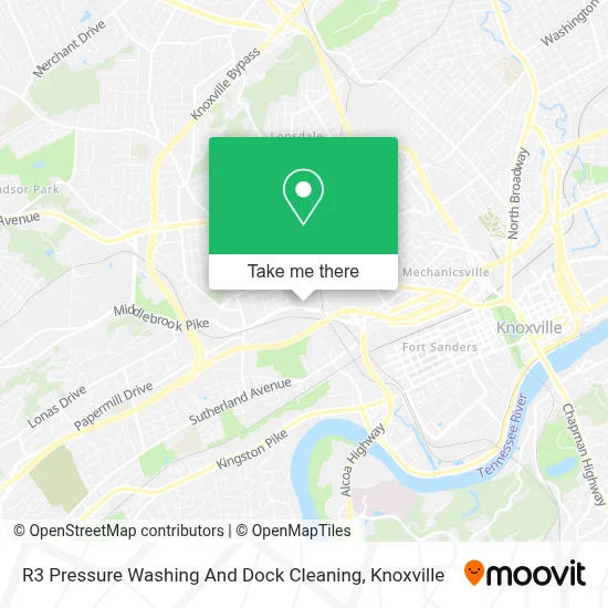 R3 Pressure Washing And Dock Cleaning map