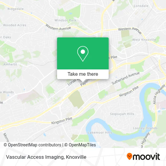 Vascular Access Imaging map