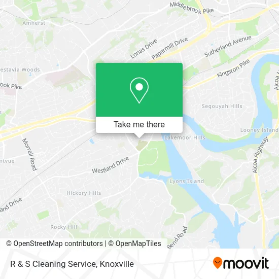 R & S Cleaning Service map