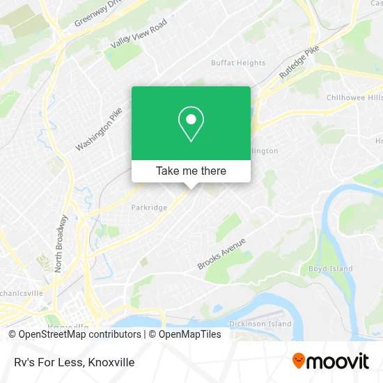 Mapa de Rv's For Less