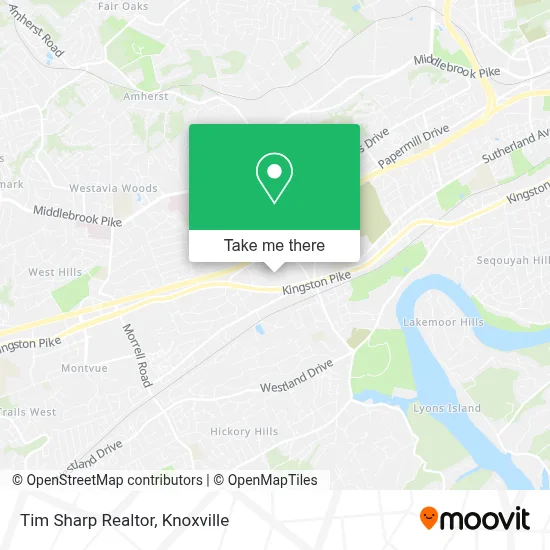 Tim Sharp Realtor map