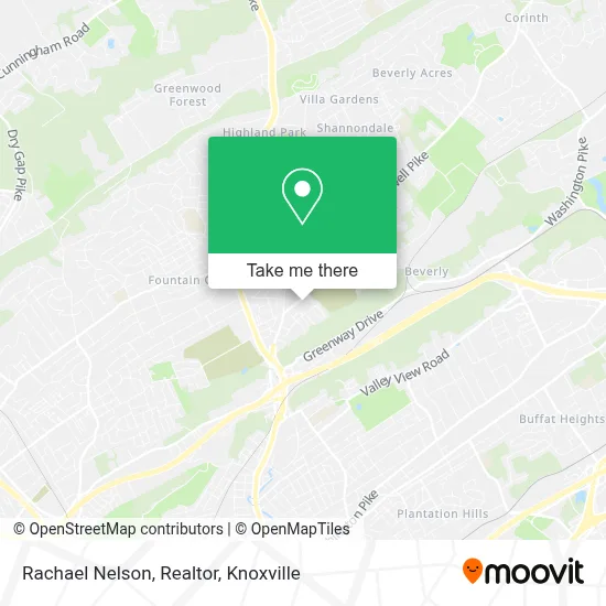 Rachael Nelson, Realtor map