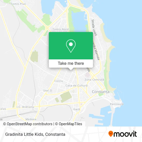 Gradinita Little Kids map