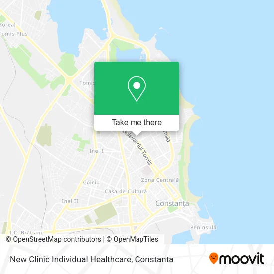 New Clinic Individual Healthcare map