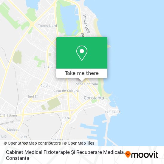 Cabinet Medical Fizioterapie Şi Recuperare Medicala map