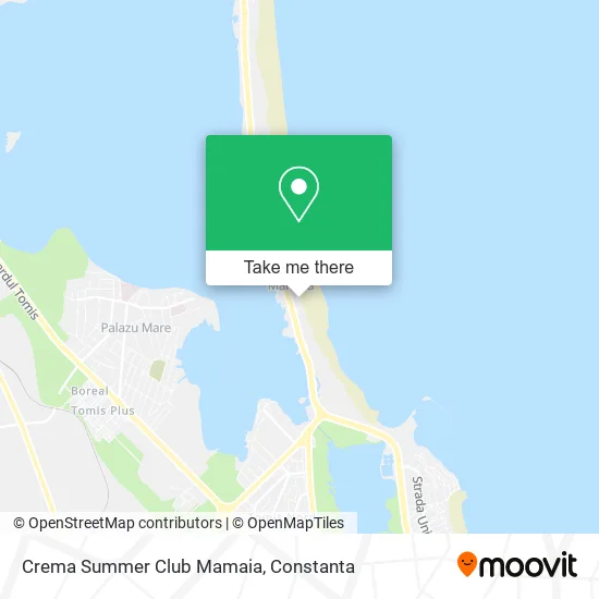 Crema Summer Club Mamaia map