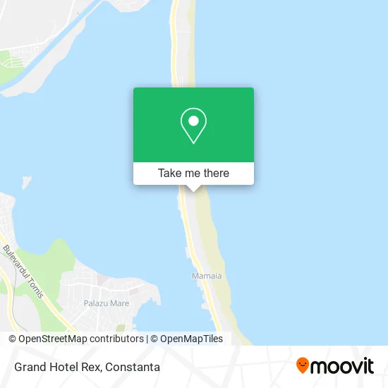 Grand Hotel Rex map