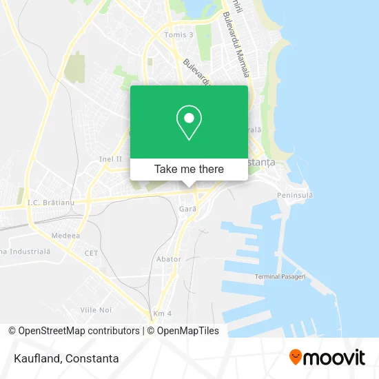 Kaufland map