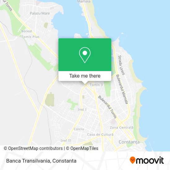 Banca Transilvania map
