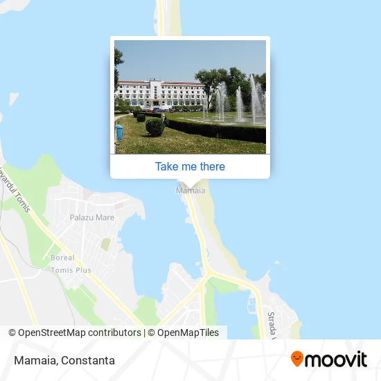 Mamaia map