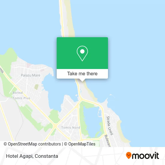 Hotel Agapi map