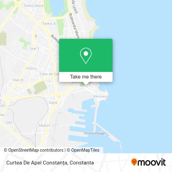 Curtea De Apel Constanța map