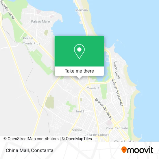 China Mall map