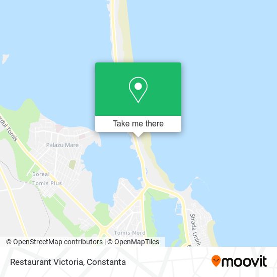 Restaurant Victoria map