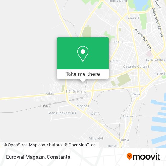 Eurovial Magazin map