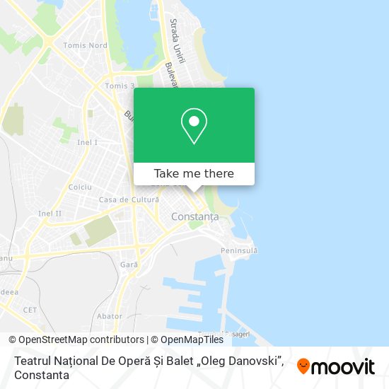 Teatrul Național De Operă Și Balet „Oleg Danovski” map
