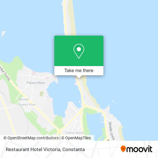 Restaurant Hotel Victoria map