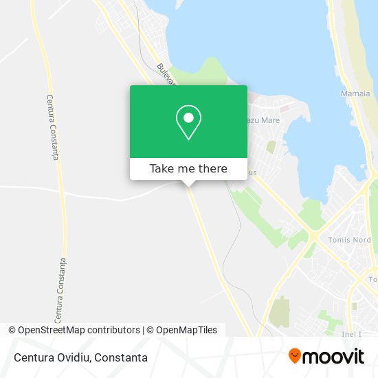 Centura Ovidiu map
