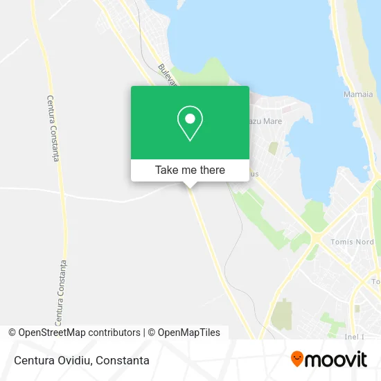 Centura Ovidiu map