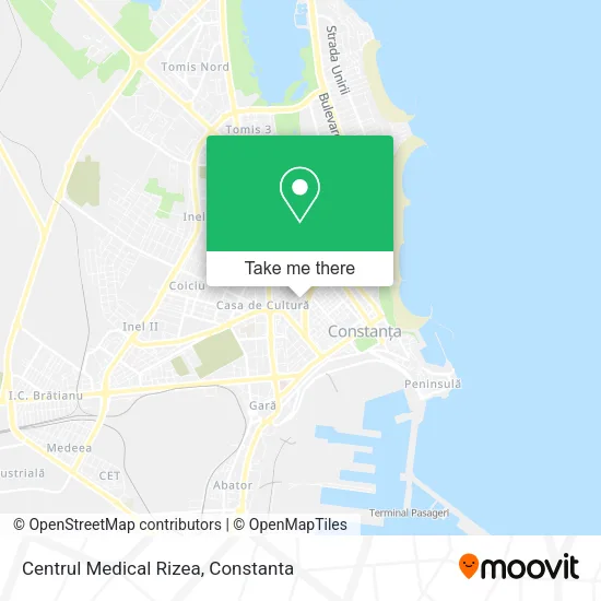 Centrul Medical Rizea map
