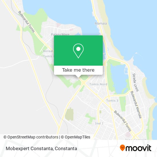 Mobexpert Constanta map
