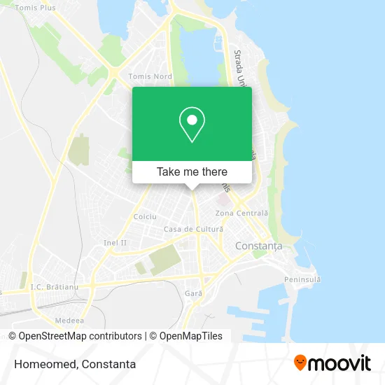 Homeomed map