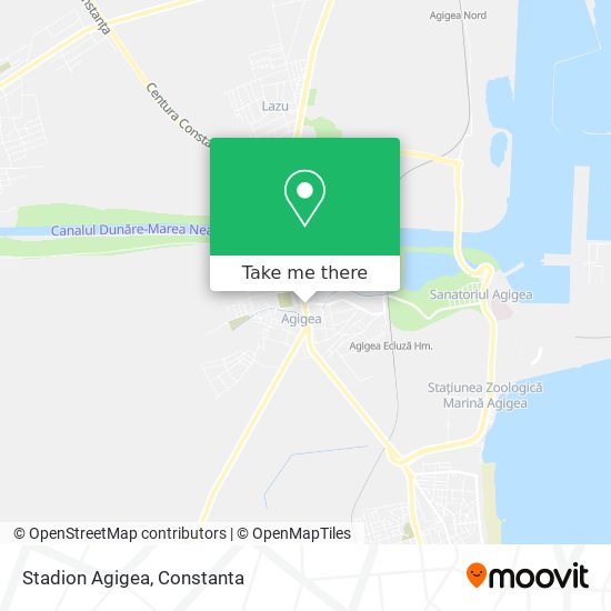 Stadion Agigea map