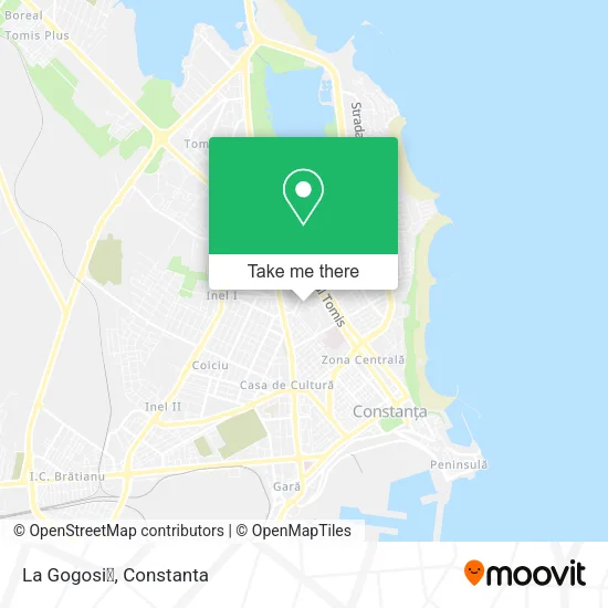 La Gogosi map