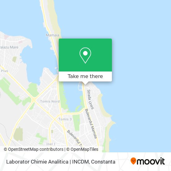 Laborator Chimie Analitica | INCDM map