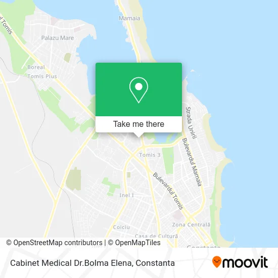 Cabinet Medical Dr.Bolma Elena map