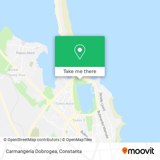 Carmangeria Dobrogea map