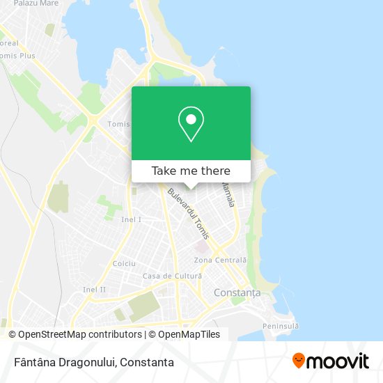 Fântâna Dragonului map