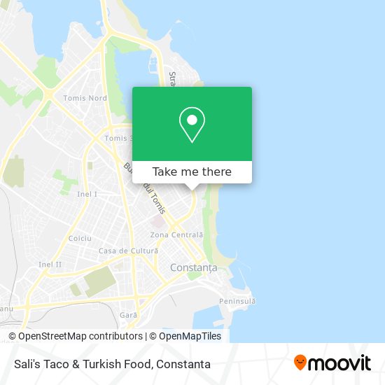 Sali's Taco & Turkish Food map
