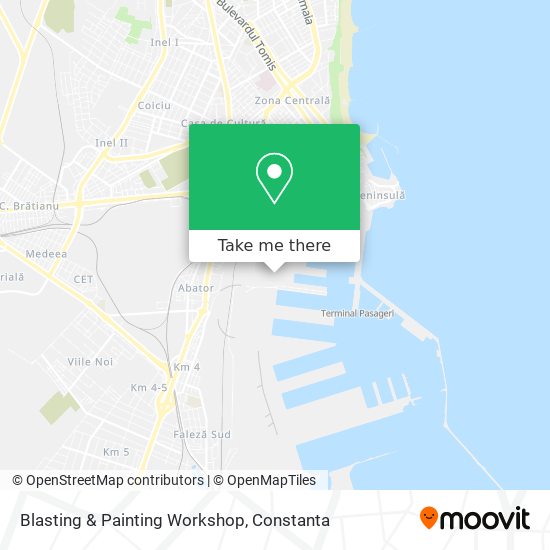 Blasting & Painting Workshop map