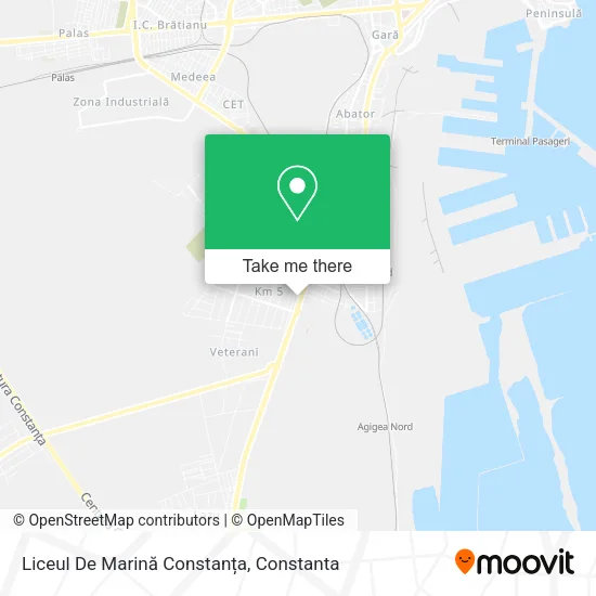 Liceul De Marină Constanța map