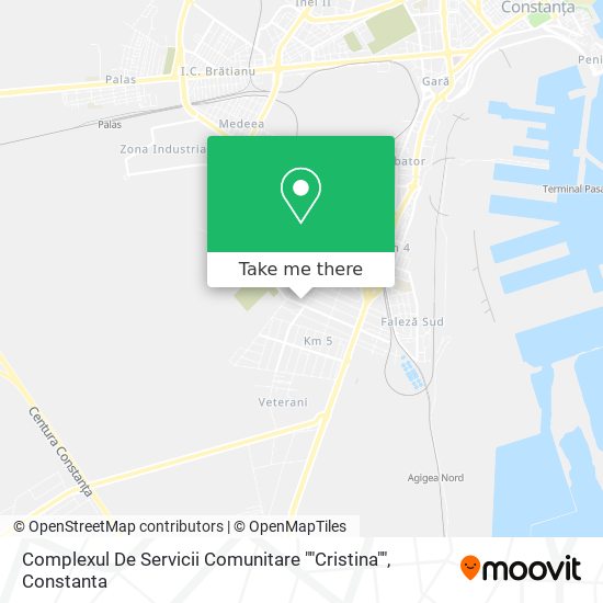 Complexul De Servicii Comunitare ""Cristina"" map
