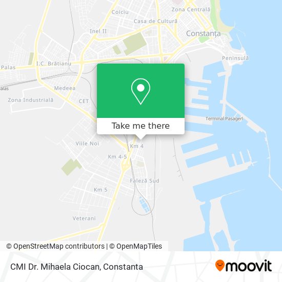 CMI Dr. Mihaela Ciocan map