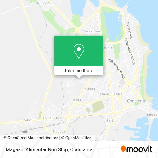 Magazin Alimentar   Non Stop map