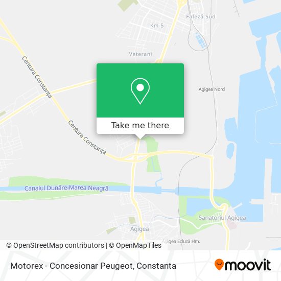 Motorex - Concesionar Peugeot map