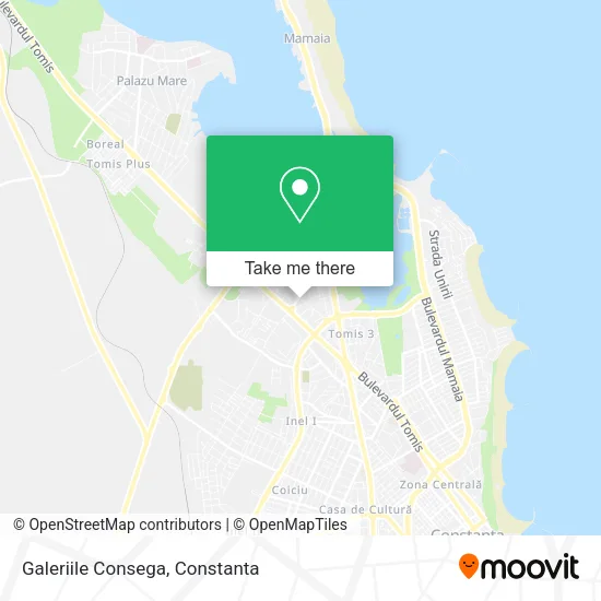 Galeriile Consega map