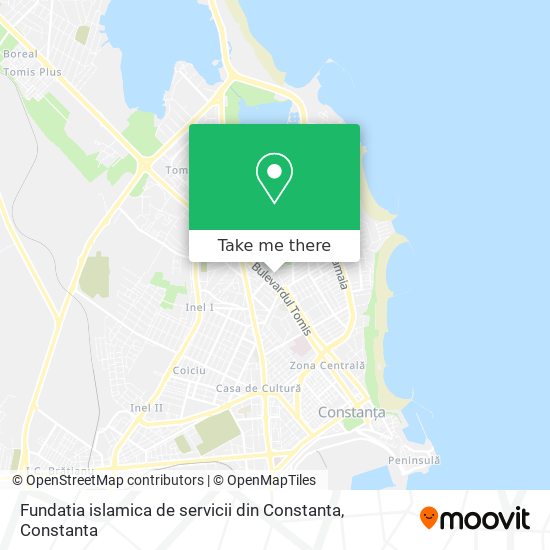 Fundatia islamica de servicii din Constanta map
