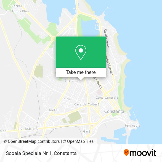 Scoala Speciala Nr.1 map