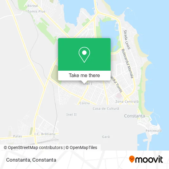 Constanta map