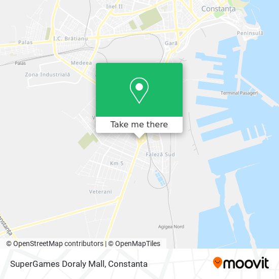 SuperGames Doraly Mall map
