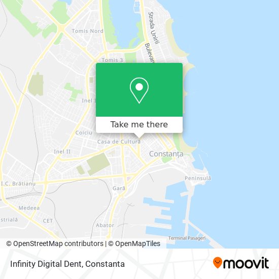Infinity Digital Dent map
