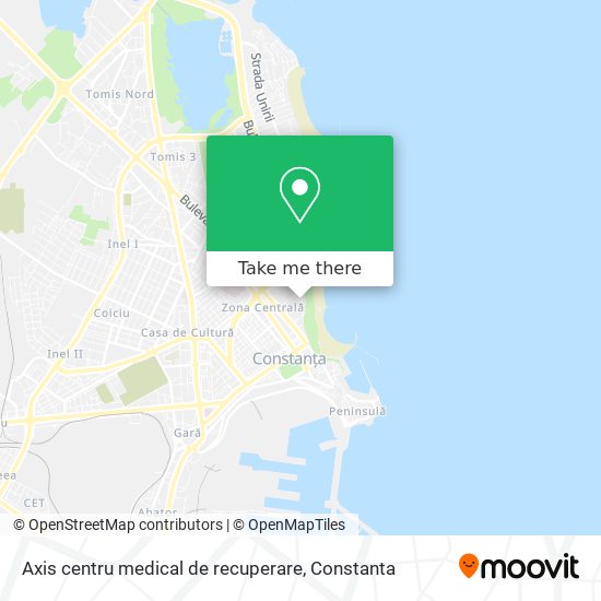 Axis centru medical de recuperare map