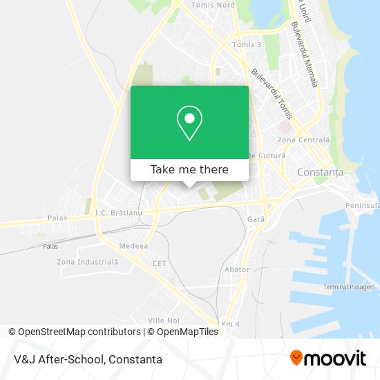 V&J After-School map