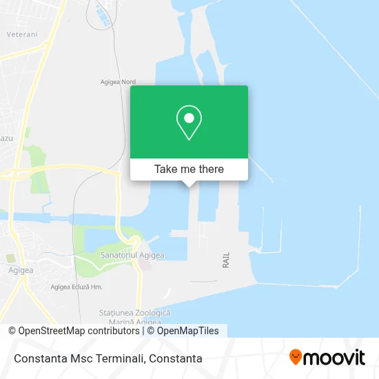 Constanta Msc Terminali map